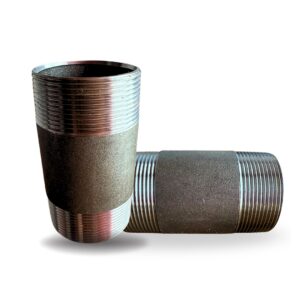 NIPLE ACERO CARBONO SCH 40 C/COSTURA BSP