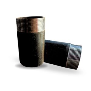 PUNTA HILO ACERO CARBONO ASTM A53 SCH 40 C/COSTURA BSP